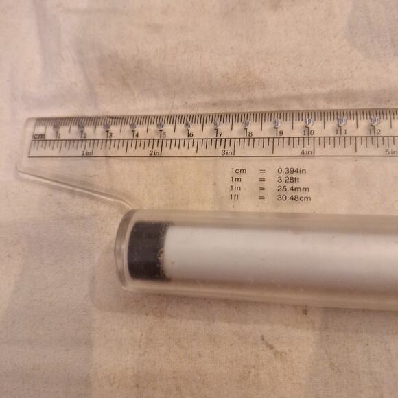 Multi Purpose Rolling Ruler Plastic 12 In. - Picture 2 of 4